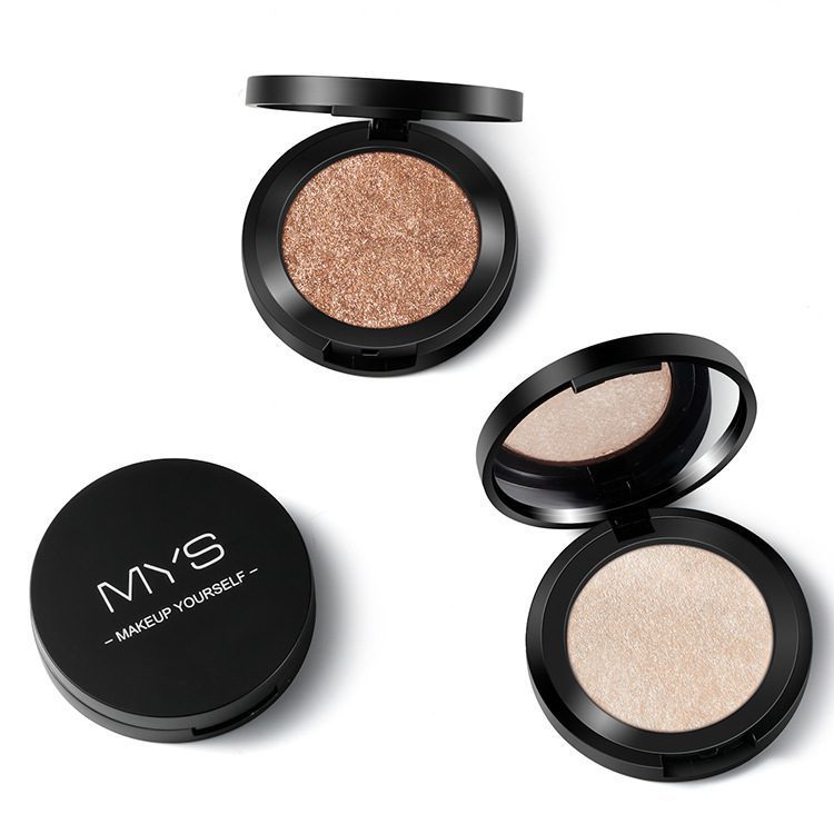 MYS Brand Face Makeup Powder 6 color Waterproof Minerals Shimmer Brightener Contour Glow Kit Bronzer Highlighter Makeup Palettes - Image 3