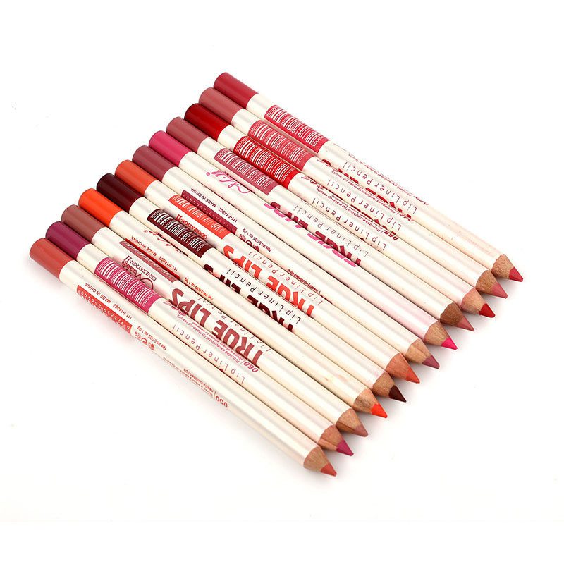 12 color mixed color waterproof lip liner - Image 3