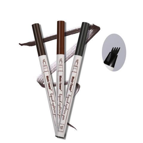 Waterproof Natural Eyebrow Pen Four-claw Eye Brow Tint Fork Tip Eyebrow Tattoo Pencil - Image 6