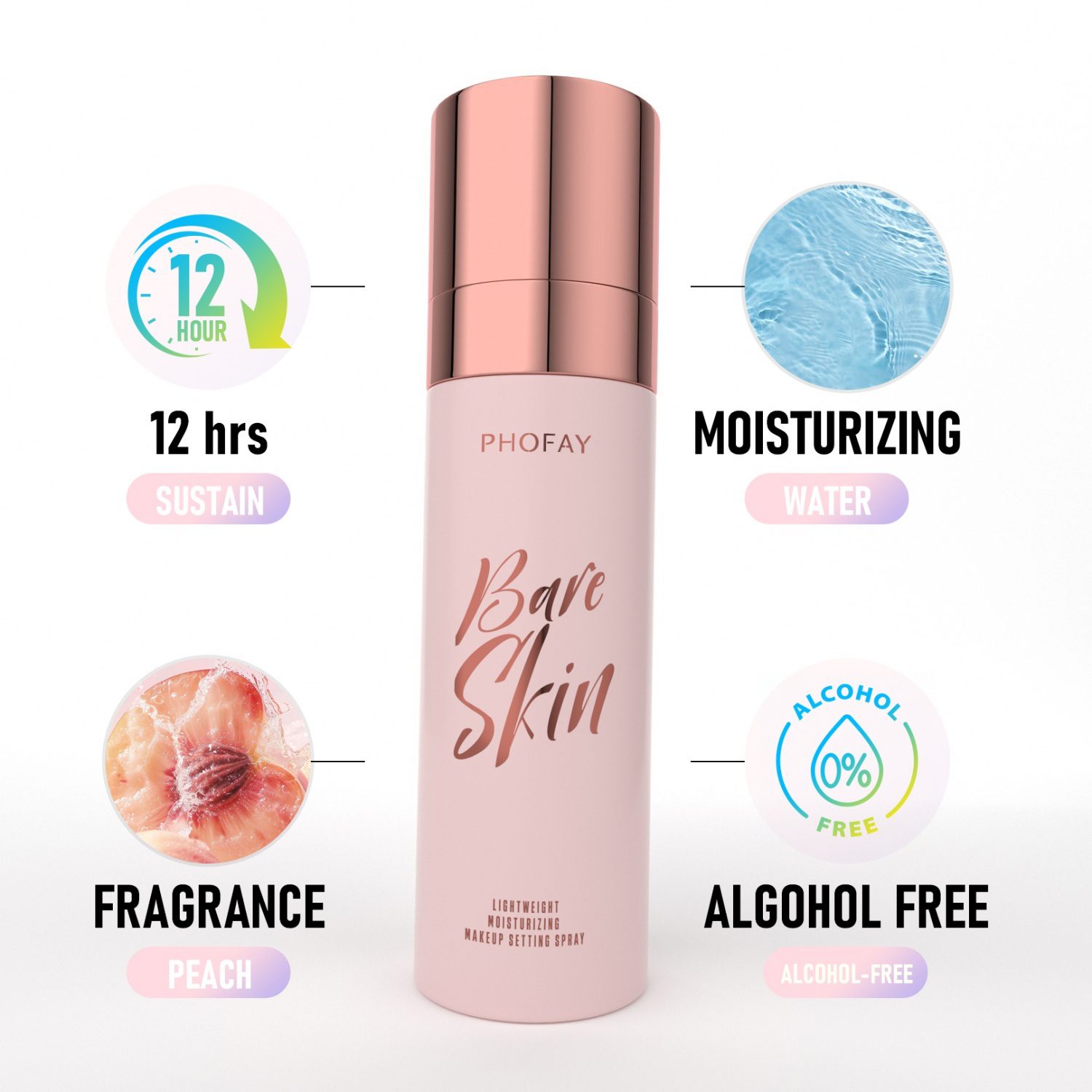 PHOFAY Moisturizing Setting Spray - Image 5