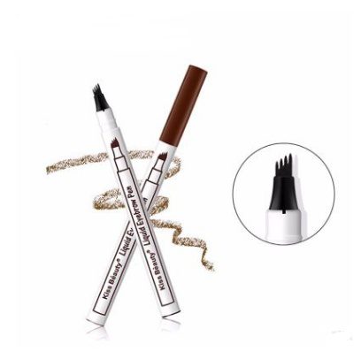 Waterproof Natural Eyebrow Pen Four-claw Eye Brow Tint Fork Tip Eyebrow Tattoo Pencil - Image 2
