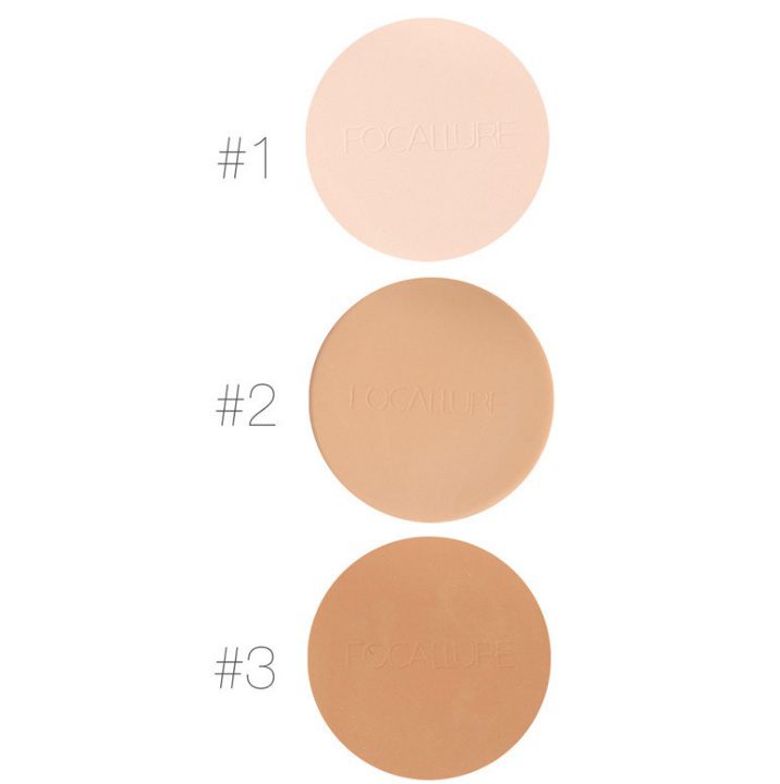 Focallure Fabulous Pressed Face Makeup Powder 2 Natural Brige - Image 2