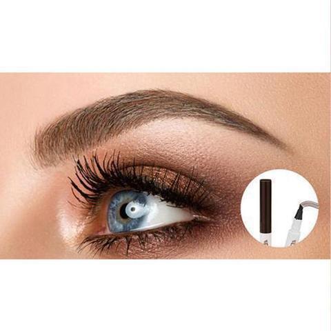 Waterproof Natural Eyebrow Pen Four-claw Eye Brow Tint Fork Tip Eyebrow Tattoo Pencil - Image 9