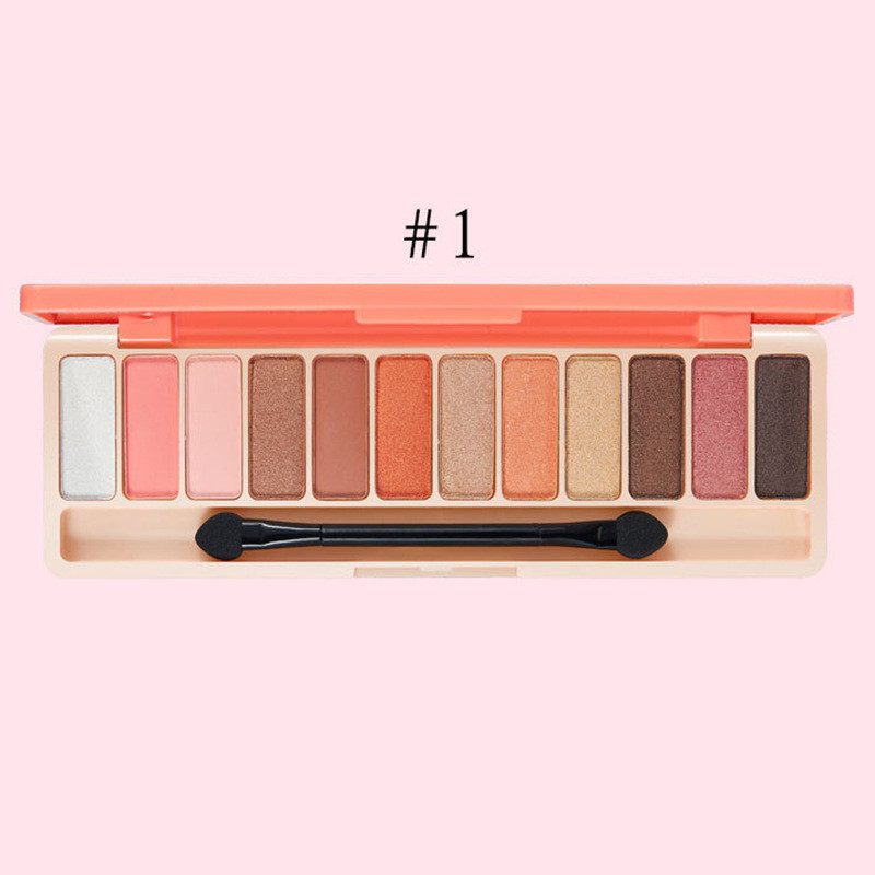 Beginner 12color Eyeshadow Palette Nude Makeup - Image 2