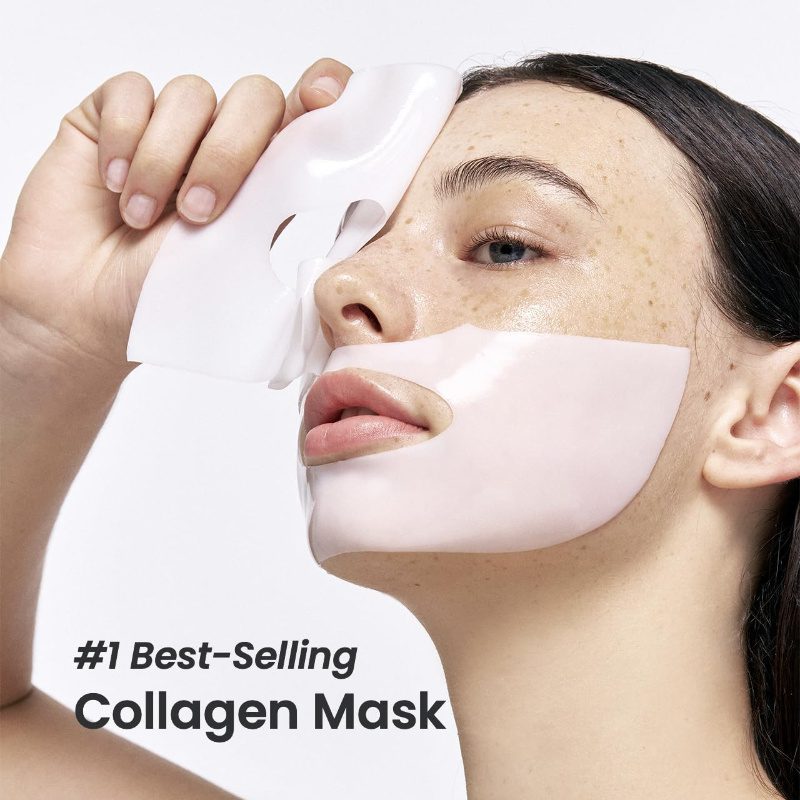 Deep Collagen Overnight Mask The Real Collagen Facial Sheet Masks With Low Molecular Weight Collagen For Elasticity Firming - Image 5