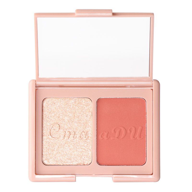 Two-tone Blush Highlighter And Contouring Palette - Image 5