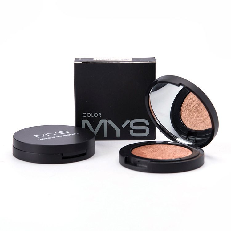 MYS Brand Face Makeup Powder 6 color Waterproof Minerals Shimmer Brightener Contour Glow Kit Bronzer Highlighter Makeup Palettes - Image 2