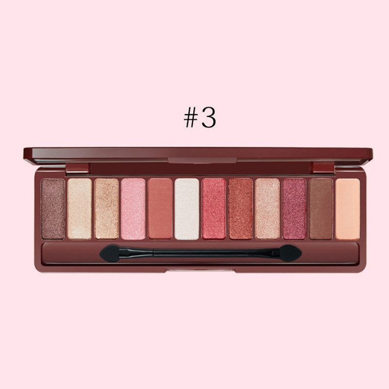 Beginner 12color Eyeshadow Palette Nude Makeup - Image 4