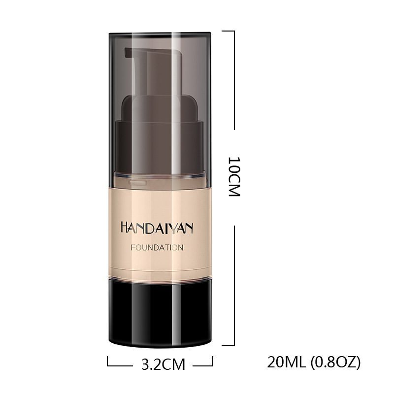 HANDAIYAN Full Cover Foundation Waterproof Moisturizer fond de teint couvrant Face Liquid Foundation Base Makeup for Dark Skin - Image 5