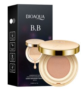 Bioaqua Air Cushion BB Cream 3 Color Concealer Moisturizing Foundation Whitening Flawless Makeup Bare For Face Beauty Makeup - Image 4