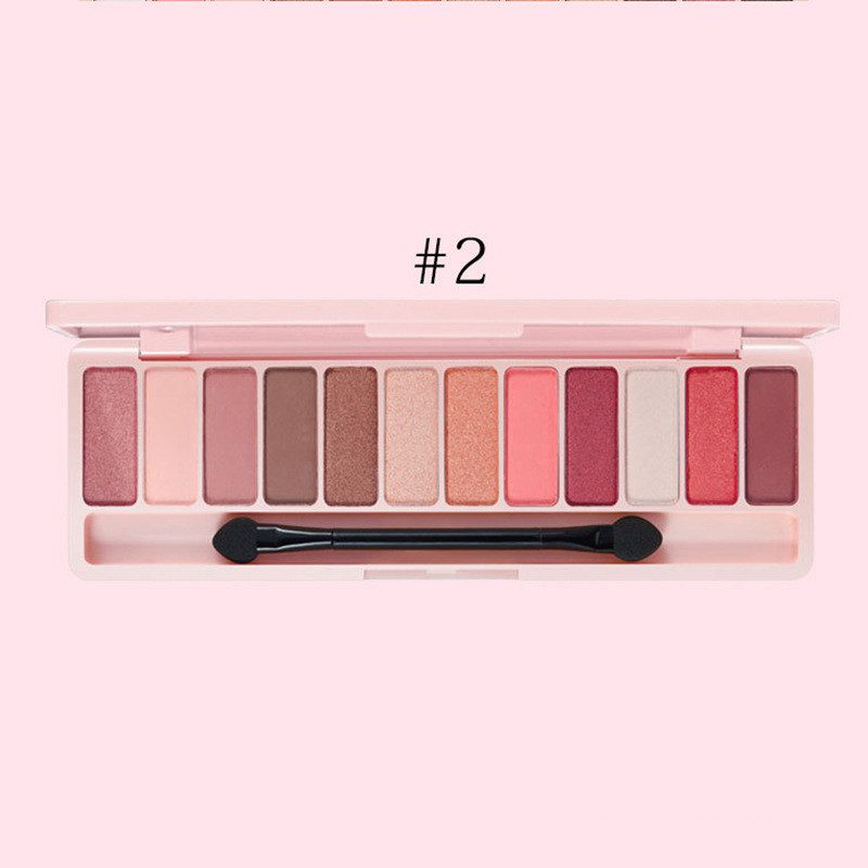 Beginner 12color Eyeshadow Palette Nude Makeup - Image 3