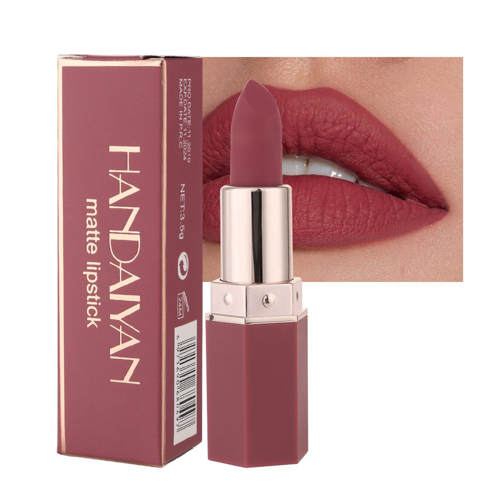HANDAIYAN Han Daiyan 6-color Matte Nourishing Lipstick Lipstick - Image 2