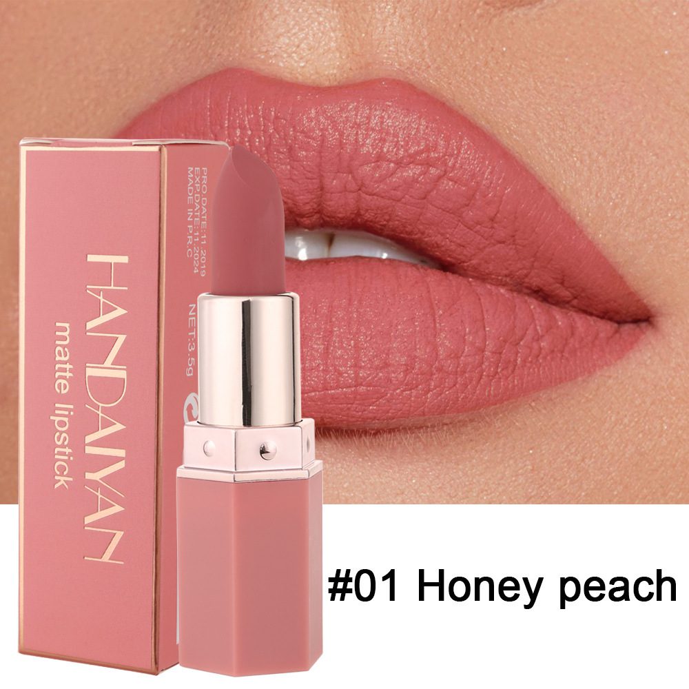 HANDAIYAN Han Daiyan 6-color Matte Nourishing Lipstick Lipstick - Image 3
