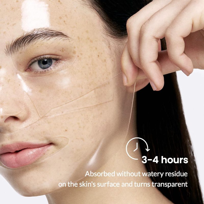 Deep Collagen Overnight Mask The Real Collagen Facial Sheet Masks With Low Molecular Weight Collagen For Elasticity Firming - Image 3